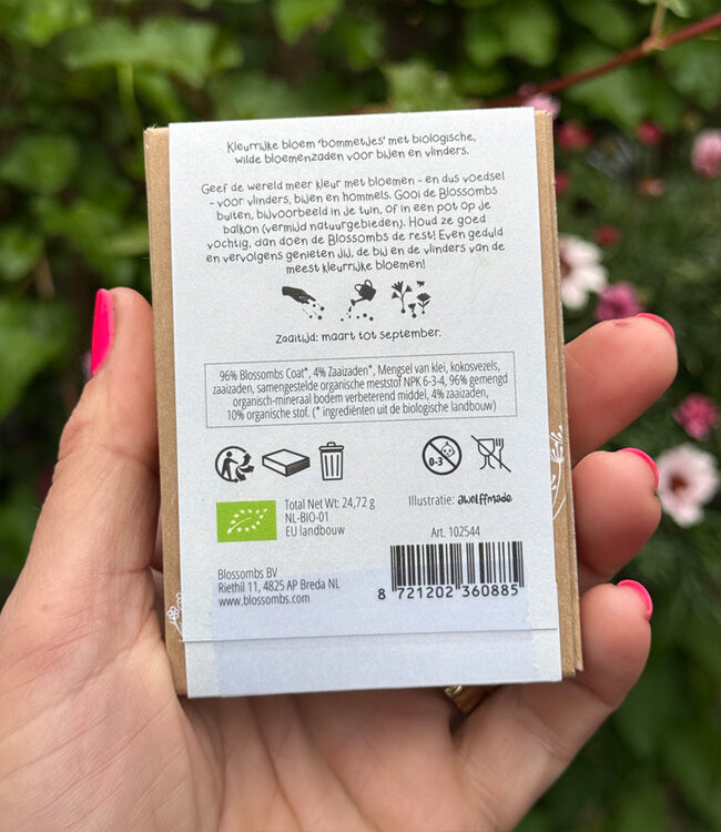 BLOSSOMBS gift box bloembommetjes DANK JE WEL