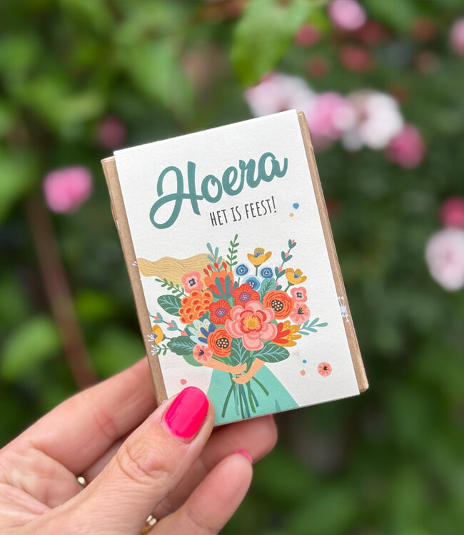 BLOSSOMBS gift box bloembommetjes HOERA!