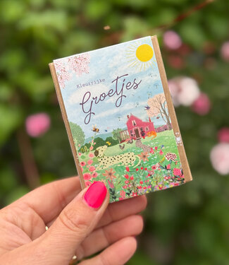 blossombs BLOSSOMBS gift box bloembommetjes GROETJES!