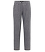 LANIUS pantalon met plooien LIEN BLUE linnen katoen