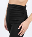 ENGEL NATUR Wol zijde yoga broek dames ZWART 240 gr/m2
