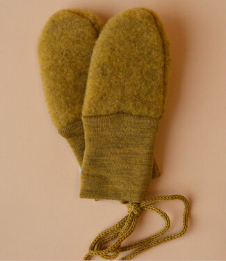 Engel ENGEL wollen BABY wantjes wolfleece biologische wol SAFFRAAN