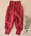 ENGEL NATUR wollen baby broekje wolfleece baby JASPIS ROOD