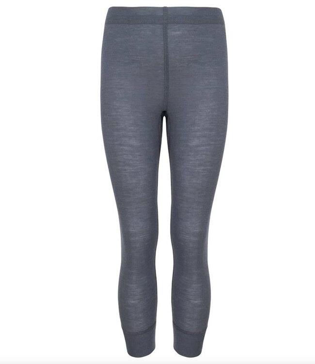 HOCOSA legging biologische wol zijde kind ANTRACIET