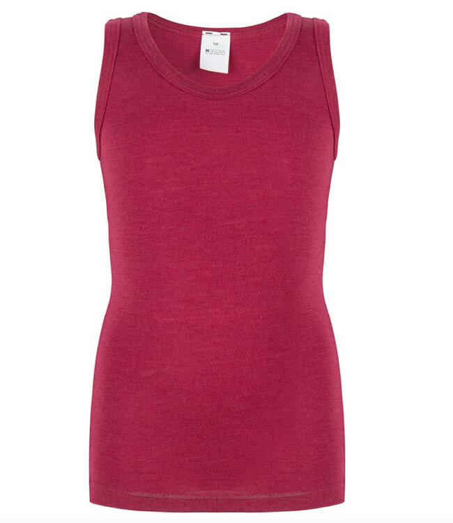 HOCOSA hemd wol zijde kind biologische wol ROBIJN