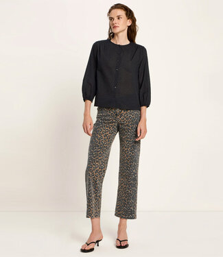 Lanius LANIUS relaxed jeans LEOPARD biologisch katoen