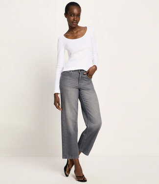 Lanius LANIUS relaxed jeans GAIA DARK GREY biologisch katoen