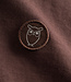 T-shirt met badge LOKE CHOCOLATE biologisch katoen KCA