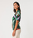 SKFK v-hals shirt ALODE met print van biologisch katoen