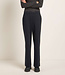 Lanius LANIUS wollen pantalon broek MEREL ZWART met biokatoen