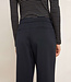 LANIUS wollen pantalon broek MEREL ZWART met biokatoen