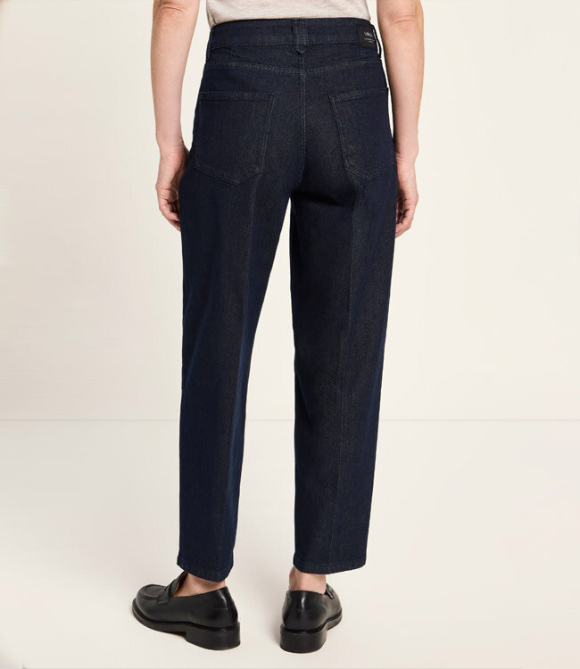 LANIUS donkere tapered spijkerbroek TYRA biologisch katoen