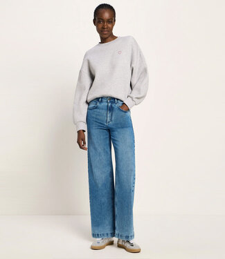 Lanius LANIUS mid waist spijkerbroek MARLENE MID BLUE