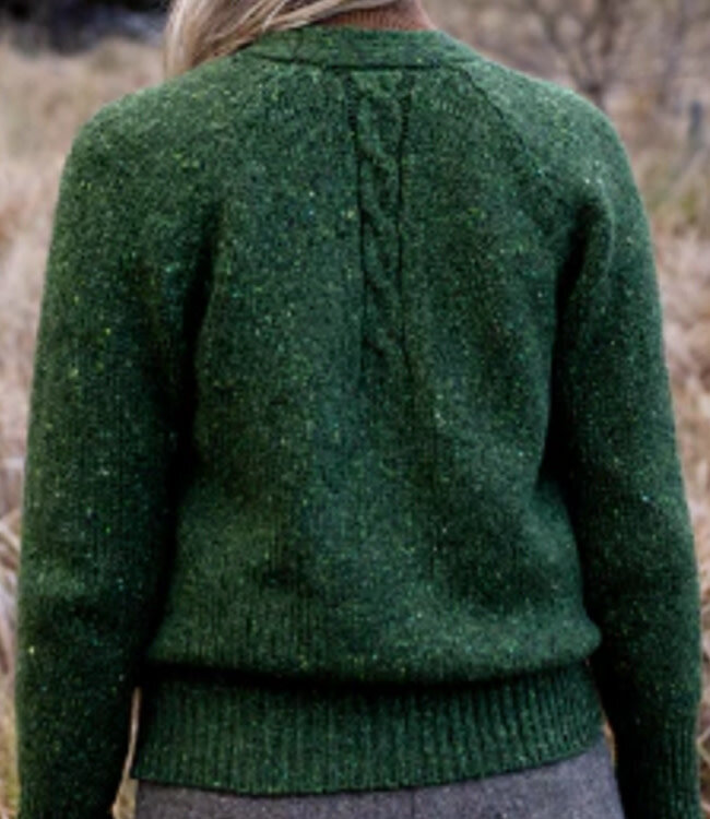 FISHERMAN wollen vest YMKJE SHAMROCK van pure merino