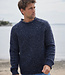 Fisherman out of Ireland FISHERMAN wollen trui van pure merino JOEP NAVY