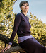 Living Crafts LIVING CRAFTS effen vest LIVA WINE van biologisch katoen