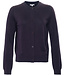 LIVING CRAFTS effen vest LIVA WINE van biologisch katoen