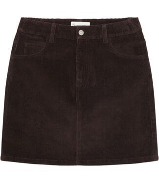 KnowledgeCottonApparel KNOWLEDGE corduroy rok LIEKE CHOCOLAT biologisch katoen