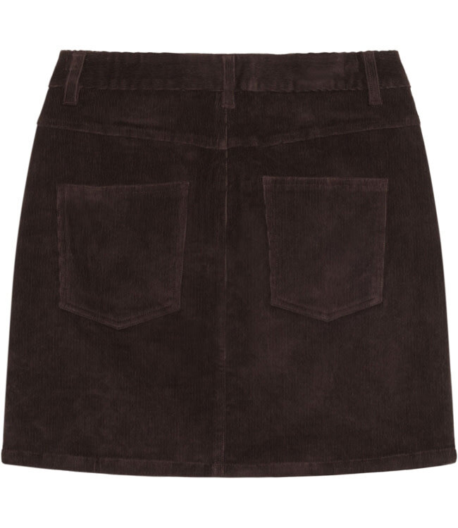 KNOWLEDGE corduroy rok LIEKE CHOCOLAT biologisch katoen