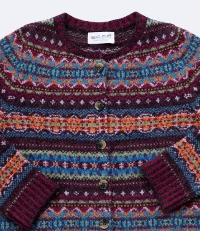 ERIBÉ wollen vest fairisle shetland WESTRAY KILLEARN