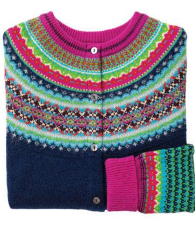 ERIBÉ merino wollen ALPINE VEST met angora TANGO