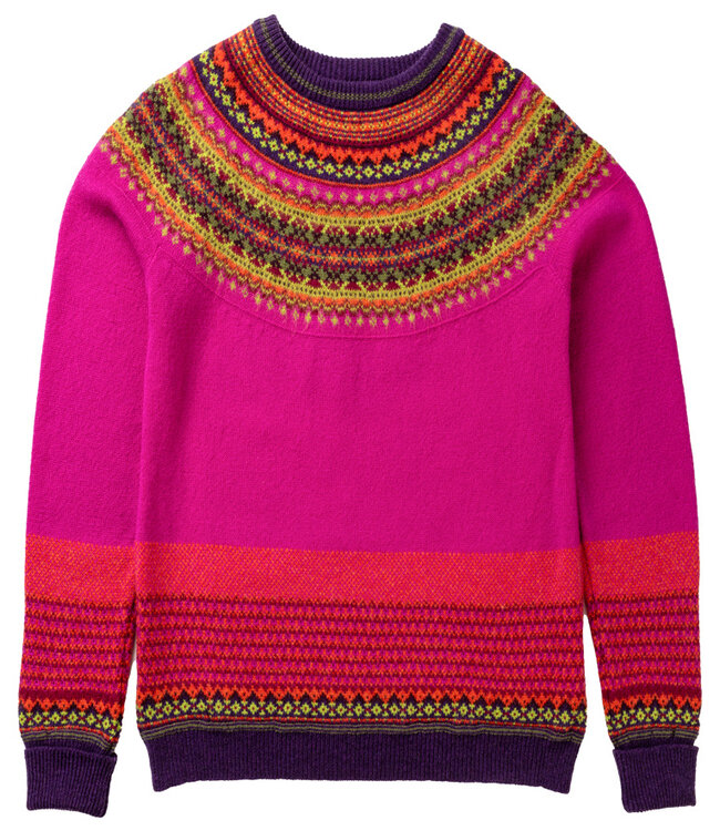 ERIBÉ merino wollen ALPINE TRUI met angora JAZZ