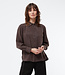 GIVN effen blouse KASSIA BROWN van ecovero