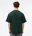 GIVN effen t-shirt CLIFFT GREEN van biologisch katoen