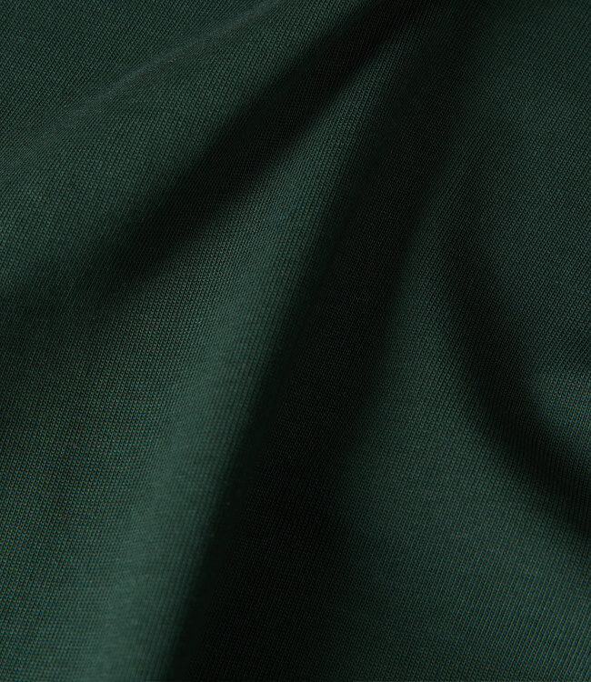 GIVN effen t-shirt CLIFFT GREEN van biologisch katoen