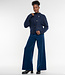 Alma & Lovis ALMA & LOVIS corduroy pantalon MARLENE BLUE biokatoen