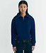 THINKING MU troyer trui TANIT NAVY met rits van pure wol