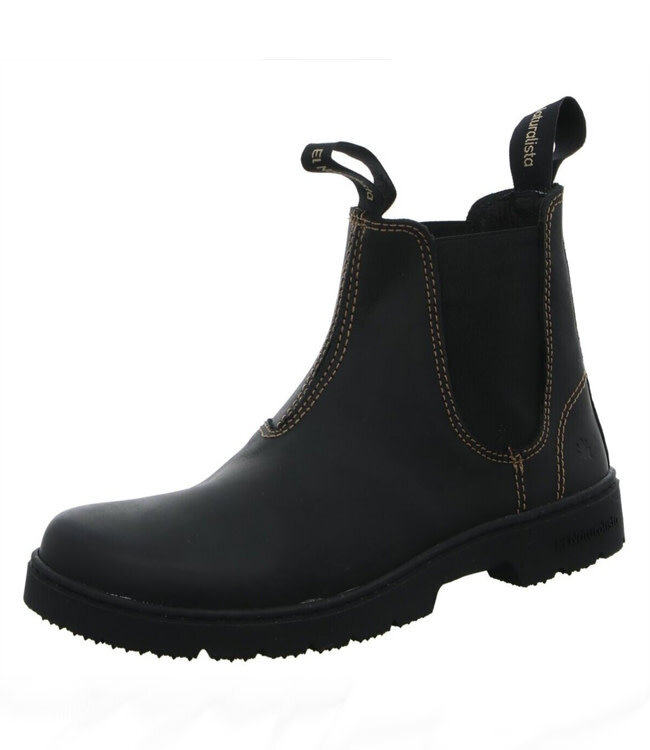 EL NATURALISTA duurzame chelsea boot BLACK unisex