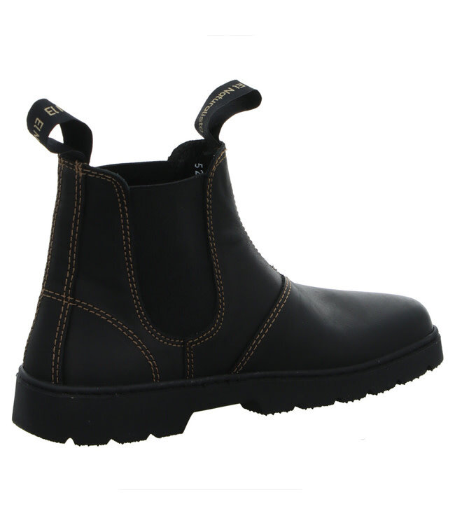 EL NATURALISTA duurzame chelsea boot BLACK unisex