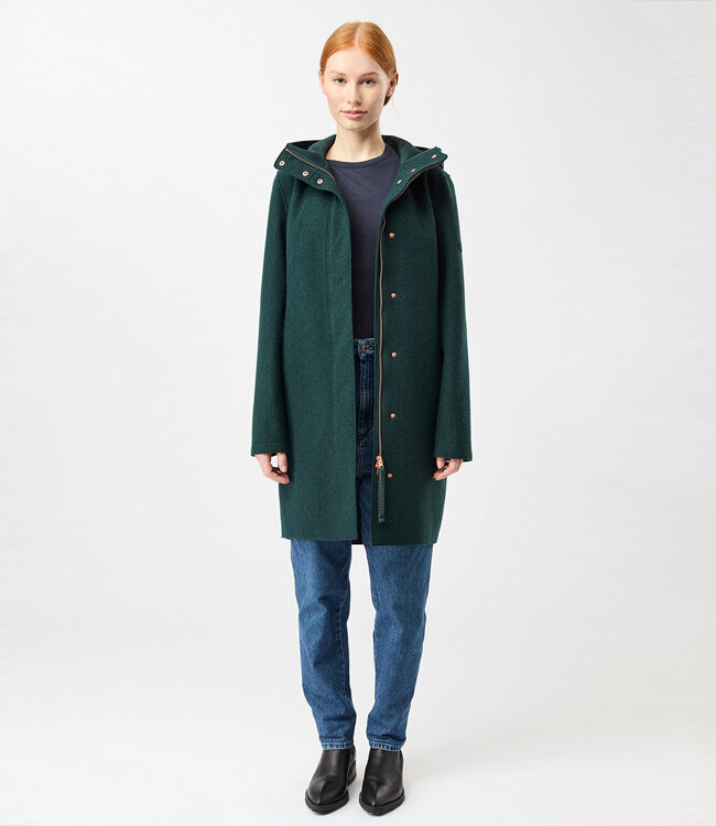 LANGERCHEN wollen parka jas RISANA EVERGLADES