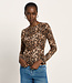 LANIUS longsleeve LIVA LEO met print van tencel
