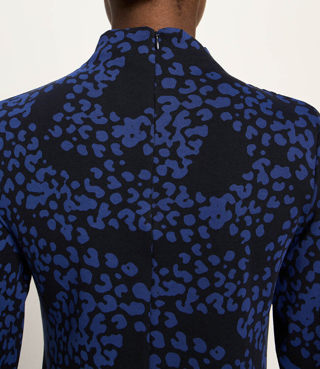 LANIUS coltrui met print ROSA ANIMAL tencel en biokatoen