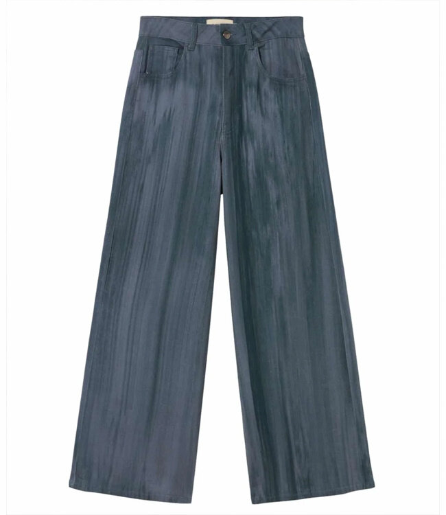 THINKING MU spijkerbroek HEDDA OMBRE wijde pijpen