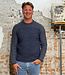 Fisherman out of Ireland FISHERMAN Wollen trui HANS INDIGO van pure merinowol
