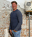FISHERMAN Wollen trui HANS INDIGO van pure merinowol