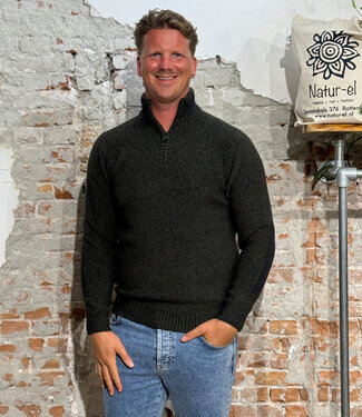 Fisherman out of Ireland FISHERMAN Wollen schipperstrui PETE OLIVE merino lamswol