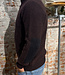 FISHERMAN Wollen schipperstrui PETE UMBER merino lamswol