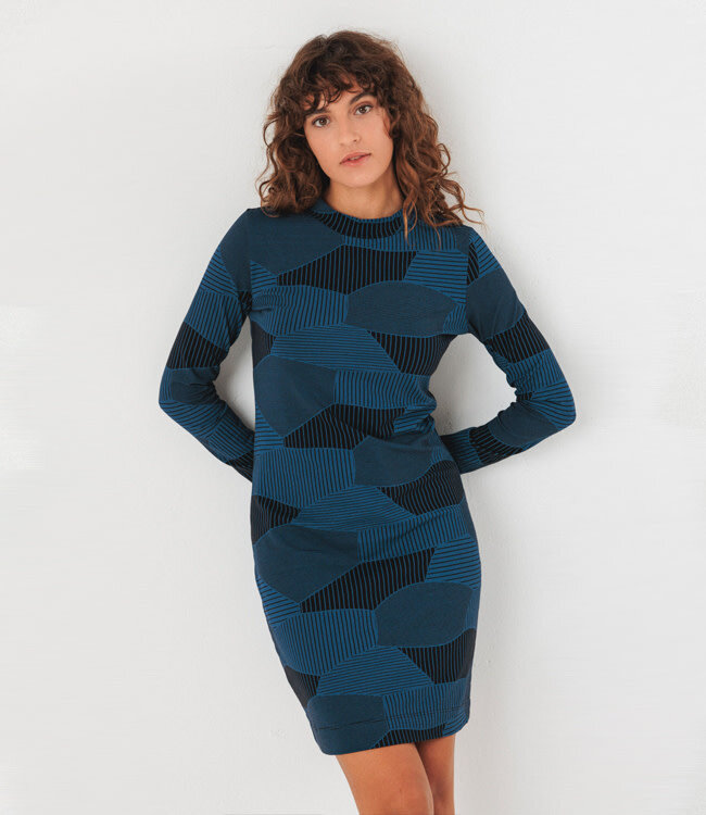 SKFK jurk BIOLETA MINERAL van biologisch katoen