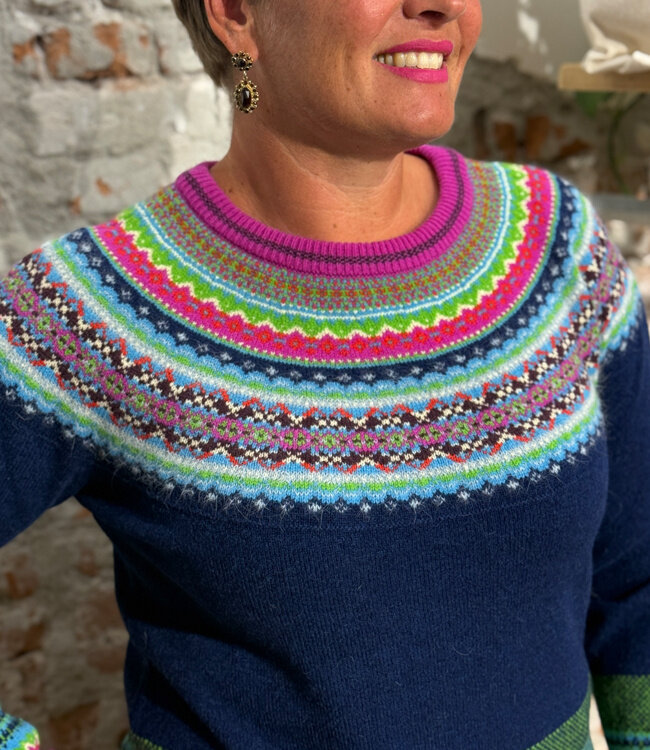 ERIBÉ merino wollen ALPINE TRUI met angora TANGO