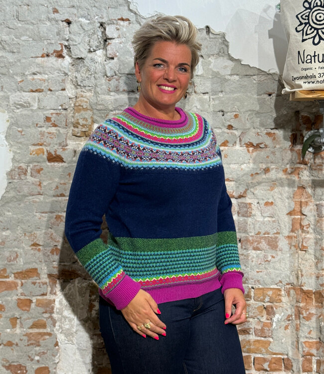 ERIBÉ merino wollen ALPINE TRUI met angora TANGO