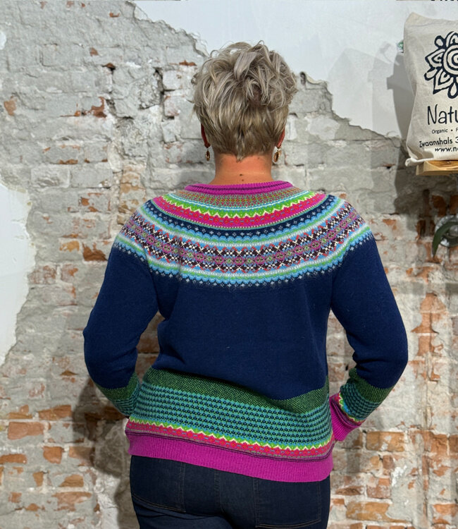 ERIBÉ merino wollen ALPINE TRUI met angora TANGO