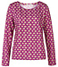 HIMALAYA longsleeve BERTA FLOWER VIOLET met print ecovero