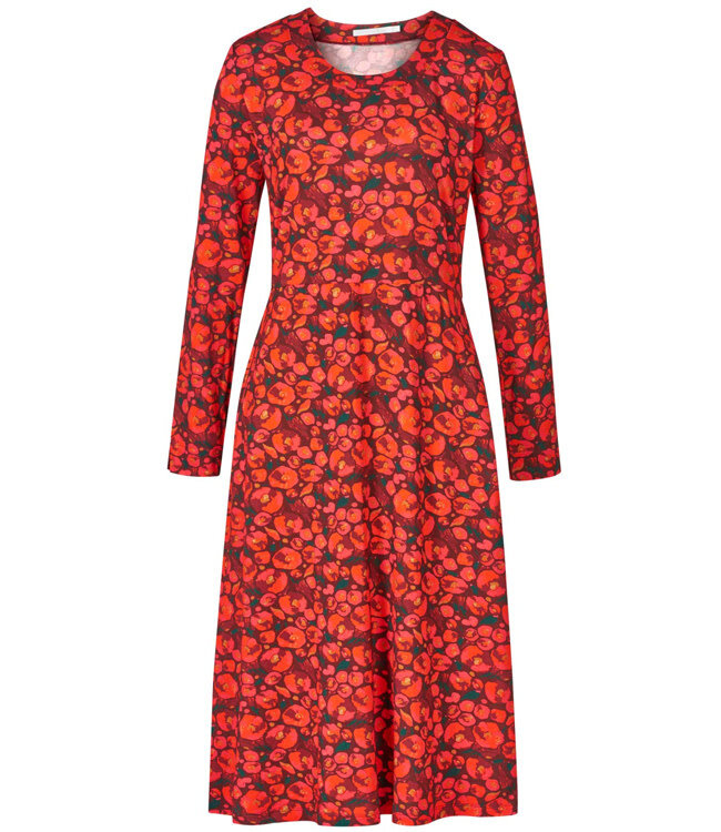 HIMALAYA jurk ILMA ROSE GARDEN print biologisch katoen