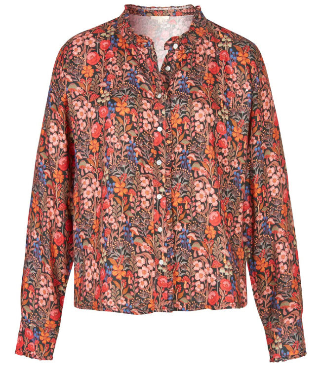 HIMALAYA blouse FREDY MAGICAL met print ecovero