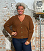 Fisherman out of Ireland FISHERMAN wollen vest YMKJE COPPER van pure merino