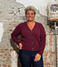 Fisherman out of Ireland FISHERMAN wollen vest YMKJE BERRY van pure merino